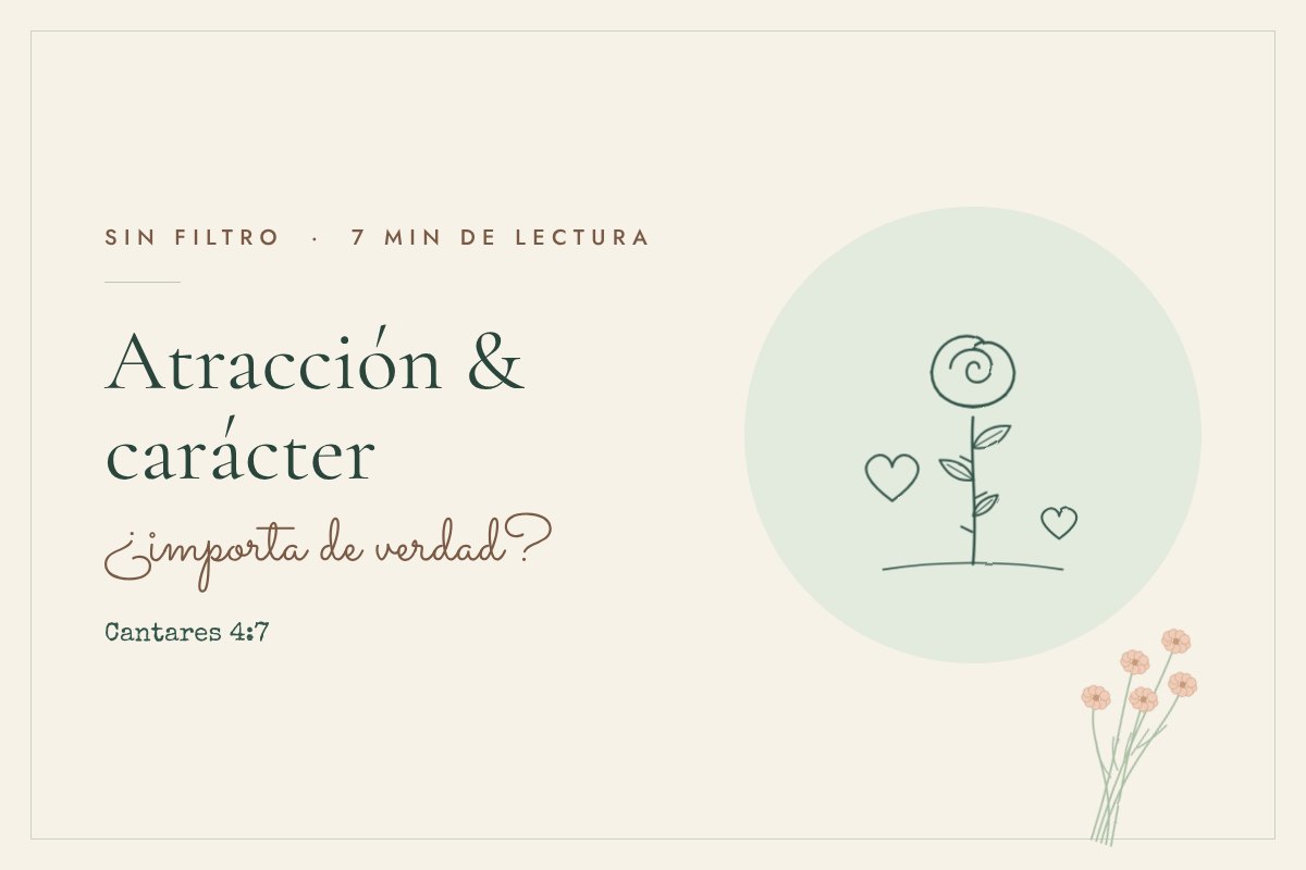 Ilustración de línea fina. Una rosa con espinas rodeada de pequeños corazones.