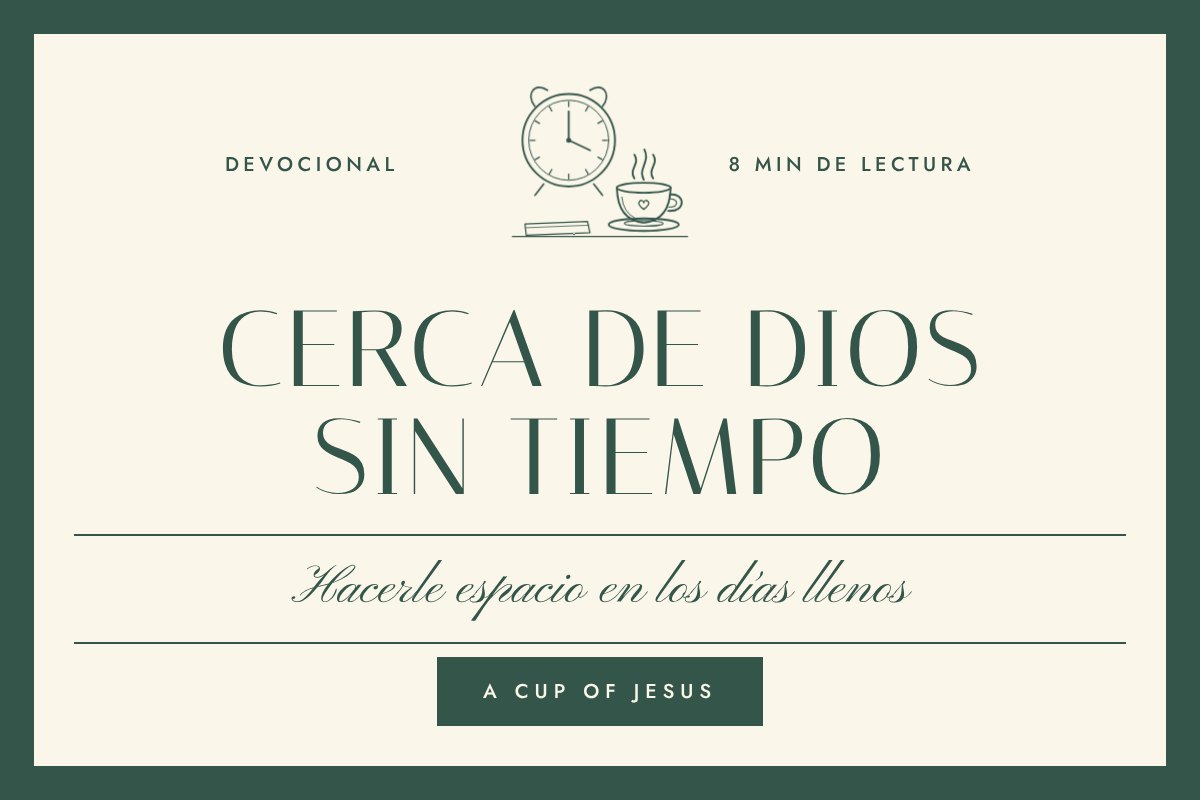 Ilustración de línea fina. Un despertador junto a una taza de café y un libro.