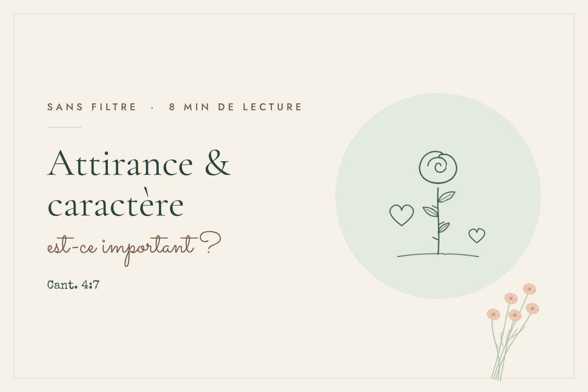 Illustration au trait fin. Une rose avec des épines et de petits cœurs.