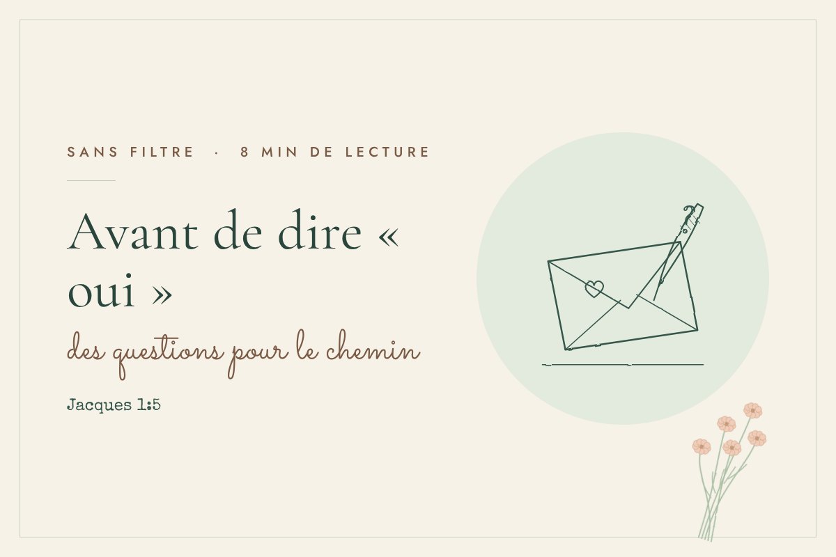 Illustration au trait fin. Une lettre cachetée, une plume et un point d’interrogation.